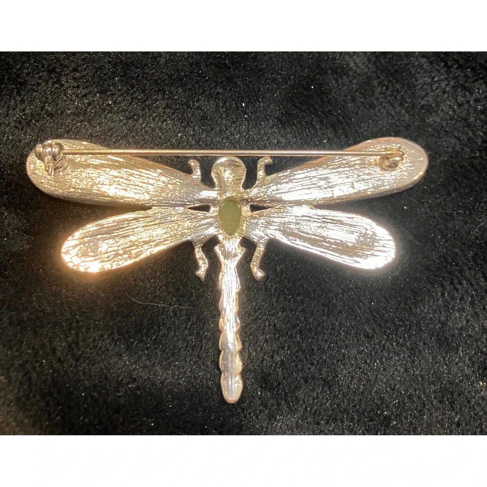 Dragonfly Brooch Pin Lot Women Multicolor Enamel Mother of Pearl